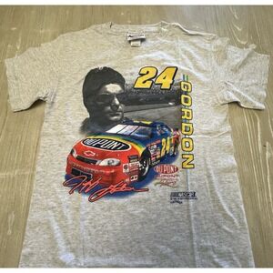 vintage Jeff Gordon 24 by Chase authentic NUTMEG MILLS, INC. MADE IN USA  SZ L